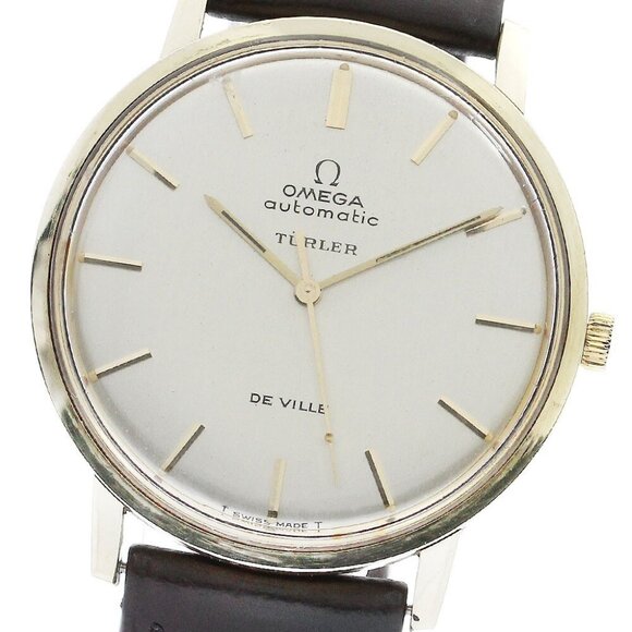 OMEGA TURLER De Ville 165.008 cal.711 Silver Dial Automatic Men's Watch - Picture 10 of 16